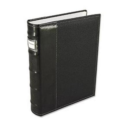 CD/DVD Library Binder  48 CDs  Black Pebble