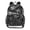 Insect, variant on Large Clear PVC Backpack Heavy Duty See Through Backpack for Adults Work Travel, Green Butterfly Printed 12L