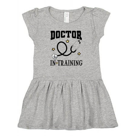 

Inktastic Future Doctor in Training Girls Baby Dress
