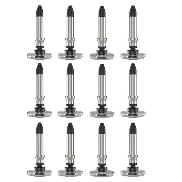 Disc Tips Replacement, Capactive for Touch Stylus Pen Disc Tip for Pen (12 Pack),12 * Stylus Pen Disc Tips,Silver