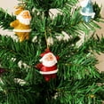 thumbnail image 2 of 6Pcs Gold Powder Six Colors Santa Claus Pendant Christmas Decoration Gifts, 2 of 9