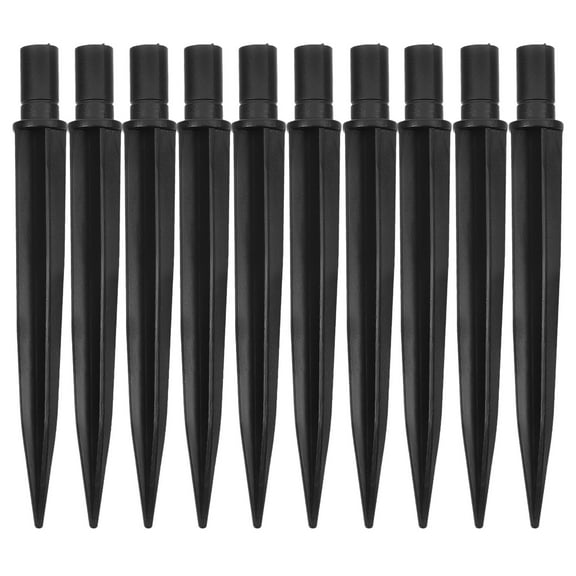 Rhewides 25Pcs Reinforced Plastic Ground Spikes Lights Replacement Stakes Garden Lamp Spikes