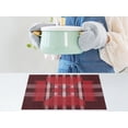 thumbnail image 5 of Unique Bargains 6 Packs Print Placemats for Dining Table Decor Red, 5 of 7