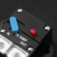 thumbnail image 4 of CRAFTHROU Disjoncteur Réinitialisable Haute Pression pour Voiture Protection Multicolore Plastique et Métal Adapté aux Systèmes Auto 150A, 4 of 4