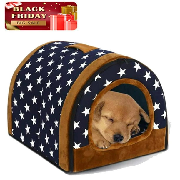 PinkSheep Cat Bed Cave, Dog Cat House Tent Beds Indoor with Removable