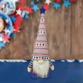 thumbnail image 5 of Twfbrm 4th of July Decorations Memorial Day Patriotic Plush Gnomes for Home Fourth of July Dolls for Office, Indoor Red White Blue Gnome Figurines Decor for Independence Day, 5 of 6