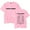 Pink, variant on Donald Glover Childish Gambino The New World Tour Merch Short Sleeve T-shirt Unisex Fashion Crew Neck Top