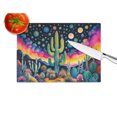 thumbnail image 4 of Carolines Treasures DAC1455LCB 15 x 12 in. Unisex Queen of the Night Cactus in Color Glass Cutting Board - Large, 4 of 5