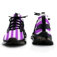 thumbnail image 3 of Aesthetic Purple And White Vertical Walking Shoes for Men Woman Lightweight Tennis Fashion Elastic Sports Shoes Cushion Basketball Shoes, 3 of 7