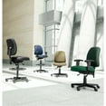 thumbnail image 2 of OFM Posture Series Armless Swivel Task Chair - 26.25" x 28.25" x 36"-40.25" - 250 lb Weight Capacity - Fabric - Navy Blue - Assembly Required, 2 of 2
