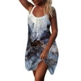 thumbnail image 2 of Qiylii Women's Summer Dress 2022 Womens Tops Casual Loose Bohemian Floral Dress Party Club Tank Dress, 2 of 5
