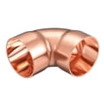 thumbnail image 3 of Conector de codo de cobre de 90 grados Uxcell para fontanería 2.56" x 2.56" x 1.57", 3 of 3
