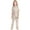Khaki, variant on Ruyang 2Pcs Kids Satin Solid Color Pajamas Sets Unisex Short Sleeve Button Down Pants Silky Nightwear Loungewear Set
