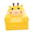thumbnail image 3 of Sofá de sofá de sofá plegable para niños reclinables livianos lindos sillón de sillón para niños Cama de sofá para guardería, dormitorio, sala de Amarillo, 3 of 9