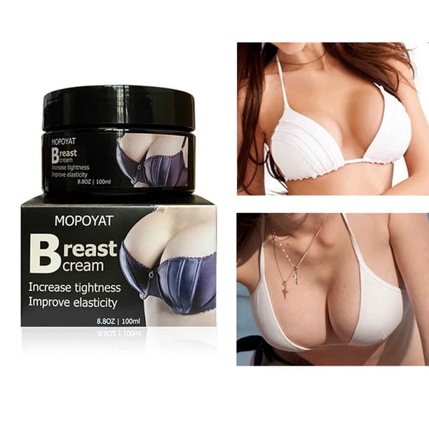 Crema de masaje para aumentar los senos | Loción Reafirmante Natural para el Busto para Mujer | Estiramiento del pecho y eliminación de la celulitis | Uso de mejora de glúteos | Tubo de 100 g |