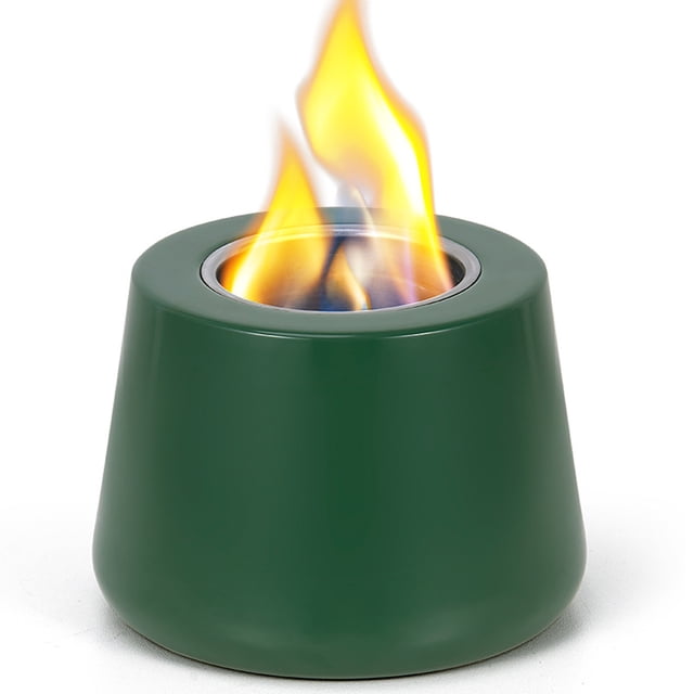 Mini Hoyo De Fuego De Mesa Personal, Hoyo De Fuego De Mesa Resistente Al Calor, Ligero, Largo Tiempo De Combustión, Sin Humo Para Interiores
