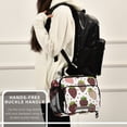 thumbnail image 6 of Chocolate Strawberries with Dots Insulated Lunch Bag Portable Cooler Bag Mommy Bag Large Capacity 6L, 6 of 9