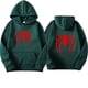 thumbnail image 1 of Sudadera con capucha de spiderman para hombre, ropa de calle con estampado de araña, informal, divertida y holgada, 2024, 1 of 1