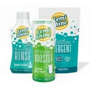 Lemi Shine Shine + Dry, Dishwasher Rinse Aid, Spotless and Streakless Shine, 8.45 oz.