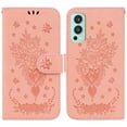 thumbnail image 2 of Compatible with OnePlus Nord 2 5G Wallet case, Credit Card Holder,Flip Book PU Leather Wristband Shockproof Phone Case Cover Cellphone for Women Men for OnePlus Nord 2 5G,Pink, 2 of 8