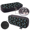 thumbnail image 4 of Lsque Cool Off-Road Vehicle Printed Big Capacity PU Leather Pencil Case Large Pencil Pouch Stationery Pen Bag Pencil Holder for Teen, 4 of 6