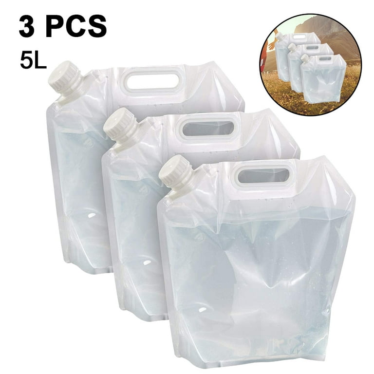Grofry 5Pcs Storage Pouch Dustproof Multi-use Plastic Not Easy