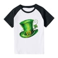 thumbnail image 2 of St.Patrick's Day Agkizg Toddler Baby Boys Summer Tops, Short Sleeve T-shirt for Kids, Toddler Boys Cute Graphic Tees Children Green Printing Crewneck T Shirts, Sizes 11-12 Years, 2 of 5