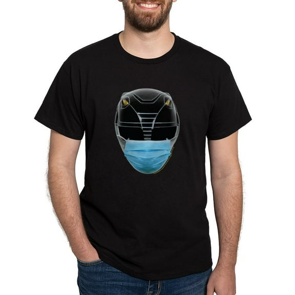 CafePress - Power Rangers Black Ranger Wea Men's Value T Shirt - Men's Classic Graphic Cotton T-Shirt