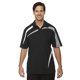 thumbnail image 1 of Polo de hombre Extremo norte Impact Performance piqué poliéster bloques de color NEGRO M, 1 of 1