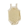 thumbnail image 2 of LYMAYTER ‌Baby Girls Toddlers Spaghetti Strap Bodysuit Sleeveless Cotton One-Piece Summer Pack‌ 3M-24M, 2 of 8