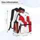 thumbnail image 2 of Easygdp HOHOHO Christmas Mochila Casual para Portátil, Mochila para Escuela, Viajes, Negocios, 2 of 6