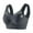 Gray, variant on Tweang Wide Straps Bra Wireless Bra Padded Bras Adjustable Bra for Women No Underwire Bras Underwear Bra womens underwear Wide Adjustable Straps Wide Straps Bra for Women Seamless Bra Beige 5XL