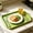 Green, variant on ZOURIH Plastic Fast Food Tray, 17 x 11.8 Inch Plastic Cafeteria Trays with Textured Surface, Rectangular Fast Food Serving Trays for Serving and Carrying Food in Restaurant Cafeteria,Black