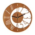 thumbnail image 1 of Reloj de pared nórdico para colgar en la pared, decoración del hogar, estilo nórdico creativo, decorativo, sin , para oficina, cocina, baño y madera, 1 of 8