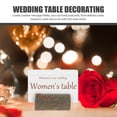 thumbnail image 2 of 10pcs Porte-Table en Bois Numéro Stands Mémo Notes Clips pour Décorations de Fête de Mariage à la Maison, 2 of 7