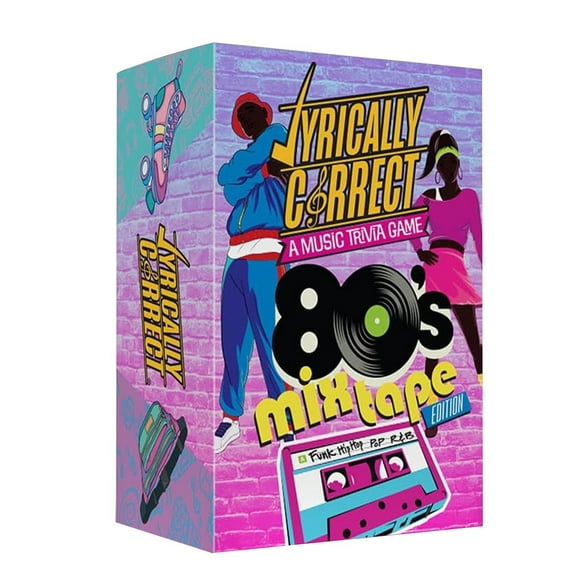 Correct Music Trivia Card Game | Multi Generational Family Gatherings Adult Game Night And Fun Trivia