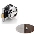 thumbnail image 1 of Joywei Poignées de Porte Encastrées en Acier Inoxydable 304, Serrure de Porte Cachée, Fond de Tv Mur Porte Cachée Poignée de Porte Dissimulée avec Serrure, 1 of 6