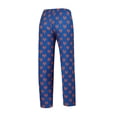 thumbnail image 3 of Women's Concepts Sport White/Royal New York Mets Long Sleeve V-Neck T-Shirt & Gauge Pants Sleep Set, 3 of 3