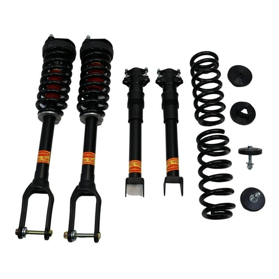 2012-2018 Mercedes-Benz ML450 4MATIC 4-Wheel Air Suspension Conversion Kit with Shocks (MK24F)