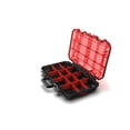 thumbnail image 3 of Hyper Tough Hyper Stack Shallow Full-Size Organizer with Dividers – Modular Storage with Translucent Lid & Handle, 3 of 15