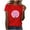 Red 26005, variant on Breast Cancer Shirts Women Breast Cancer Awareness T-Shirts Cancer Survivor Pink Ribbon Short Sleeve Graphic Tee Tops