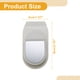 thumbnail image 4 of Clip para gafas de sol para coche Unique Bargains, soporte universal para gafas de sol en el parasol del coche, plástico beige negro 8x4cm 1 Pcs, 4 of 7