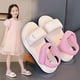 thumbnail image 2 of Zapatos para niñas, suela blanda para niñas, estudiantes, bebés, princesas, sandalias deportivas grandes de verano con velcro para niños, 2 of 6