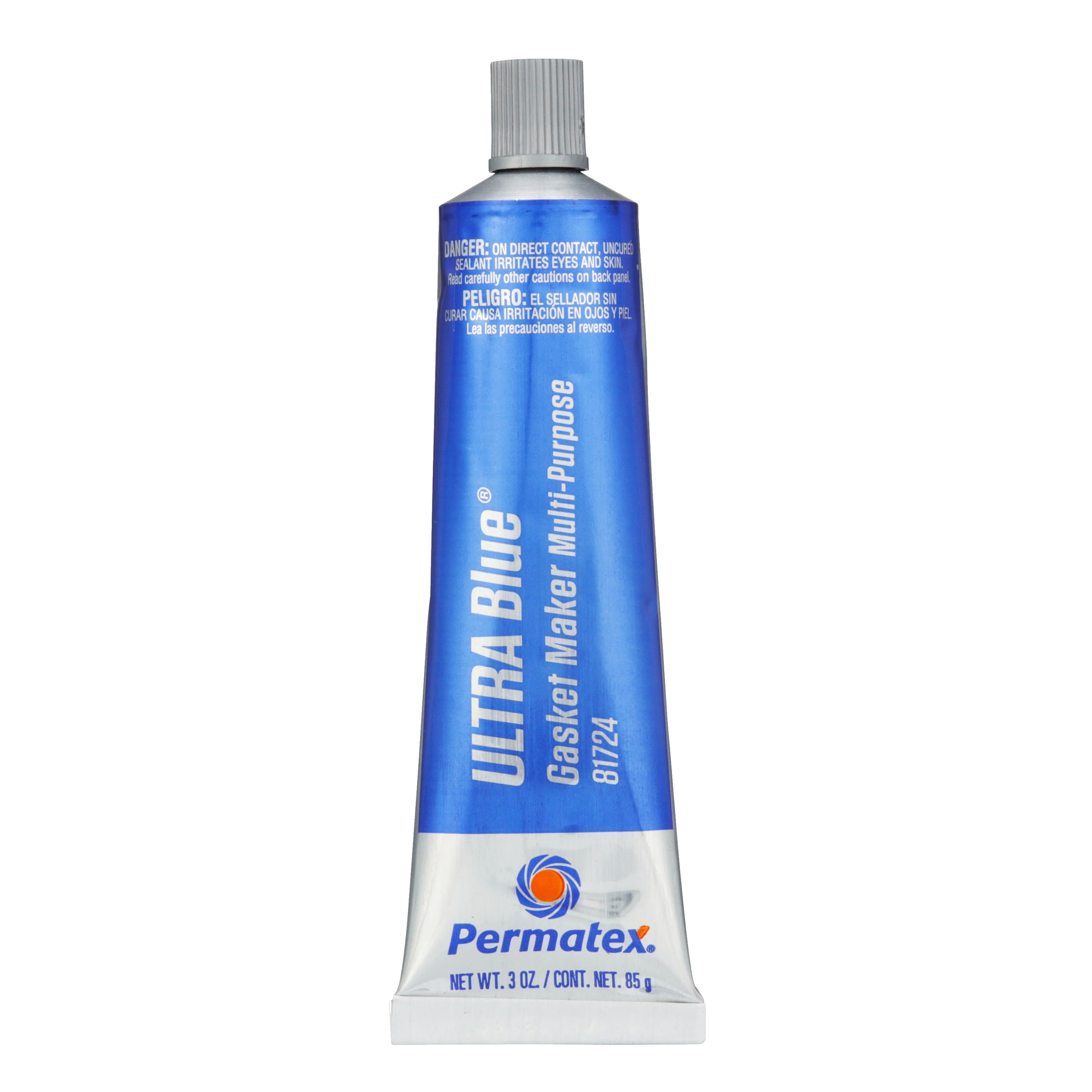 (2 pack) Permatex 81724 Sensor-Safe Ultra Blue RTV Silicone Gasket Maker, 3 oz