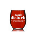 thumbnail image 4 of C&M Personal Gifts 17 Do Not Disturb My Peace My Joy My Grind My Whole Entire Vibe Stemless Wine Glass, 4 of 5