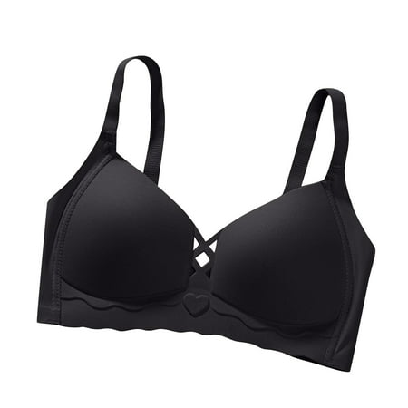 Women s Solid Color Bras Invisible Backless Sexy Seamless Push-Up Bralettes Anti-Expansion Bra Soft Support Daily Bra Underwear