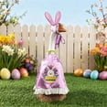 thumbnail image 4 of ERTZAE Goose Outfit Set,Yellow 17"H Bunny Themed Goose Dress & Hat Set For Spring,Holiday Goose Statue Costume,Cement Plastic Goose Outfit,Yard Lawn Decor,Silly Goose Birthday Decorations(No Geese), 4 of 9