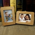 thumbnail image 4 of Baby Tooth Box Wooden  House Children Baby Teeth Drop Box hoto Frame Teeth Hair Storage Container Holder Saver Memorial Box with Various Accessories, 4 of 7