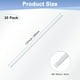 thumbnail image 3 of Uxcell 20-Pack Varilla Redonda de Aluminio 4mm x 200mm 6061 Aluminio para Manualidades DIY, 3 of 7