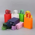 thumbnail image 2 of Candy Colorful Shopping Bags 10PCS Kraft Paper Gift Candy Bag Colored Hand-held Paper Bags Wedding Party Decoration Gift, 2 of 10